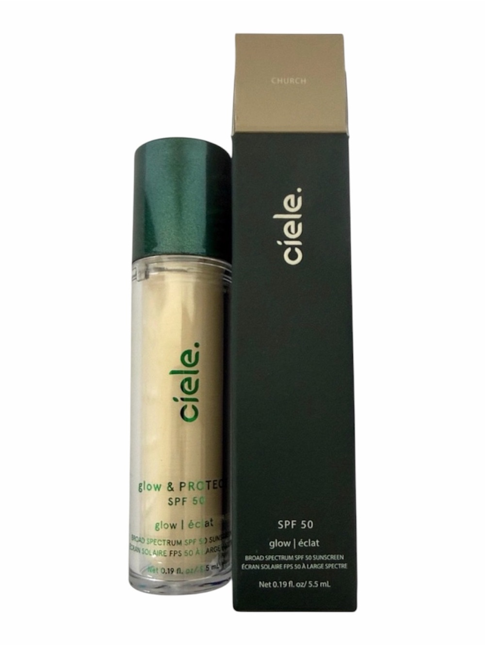 Ciele SPF 50 Glow Highlighter Color-Penny .19 fl oz